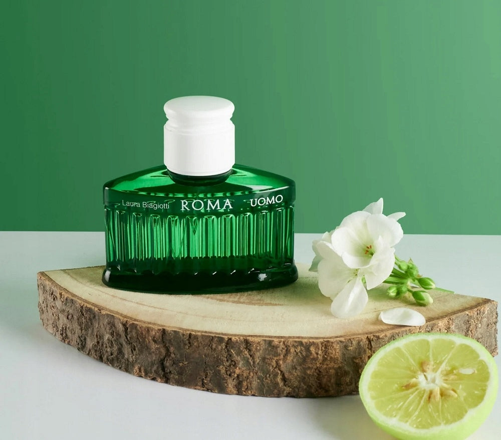 LAURA BIAGIOTTI Roma Uomo Green Swing Eau de Toilette EDT 75ml Brand Laura Biagiotti