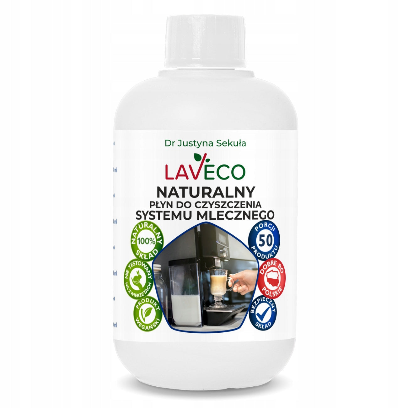 LAVECO Milk Coffee Maker System Cleaner 500ml