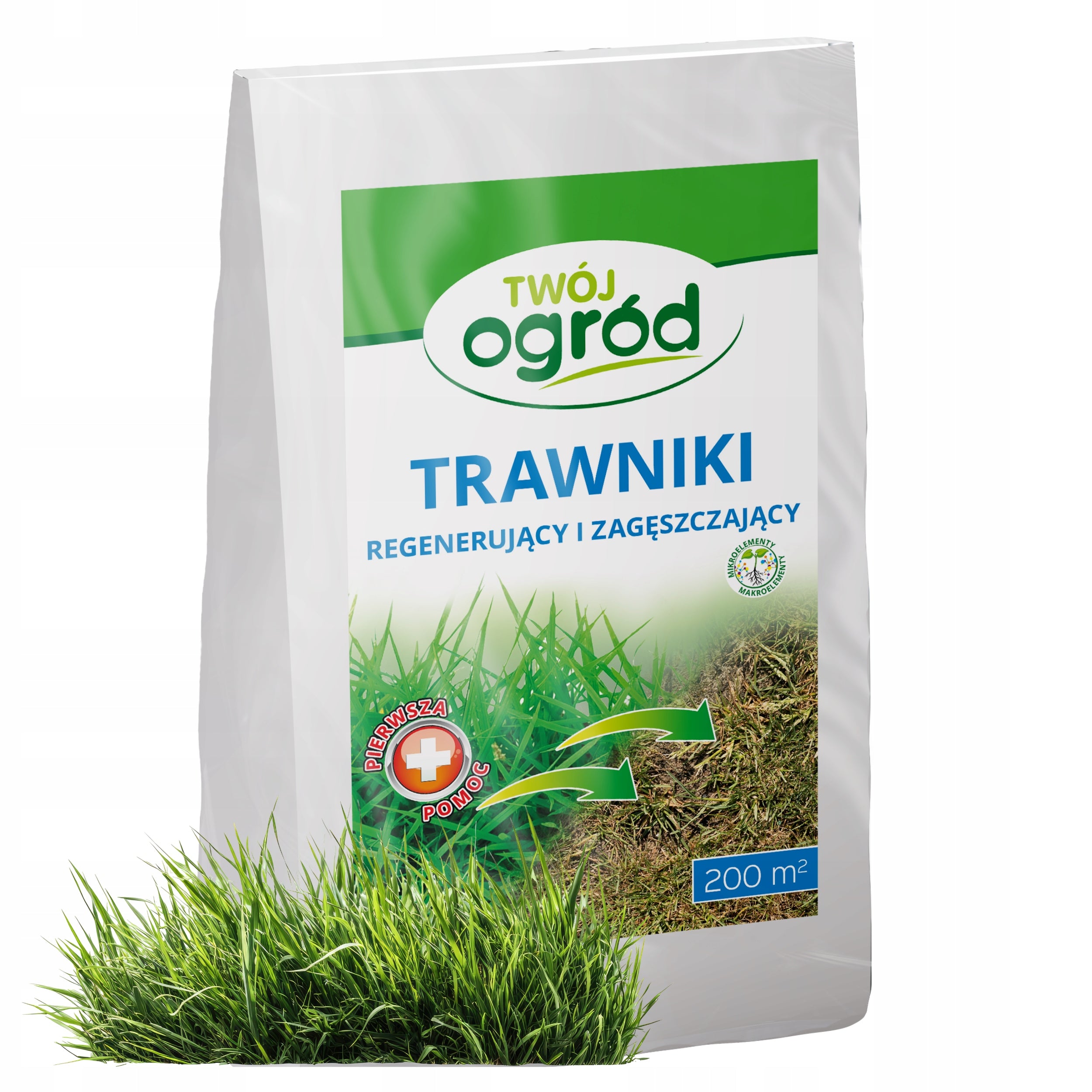 LAWN FERTILIZER 4KG FOR GRASS REGENERATING THICKENING