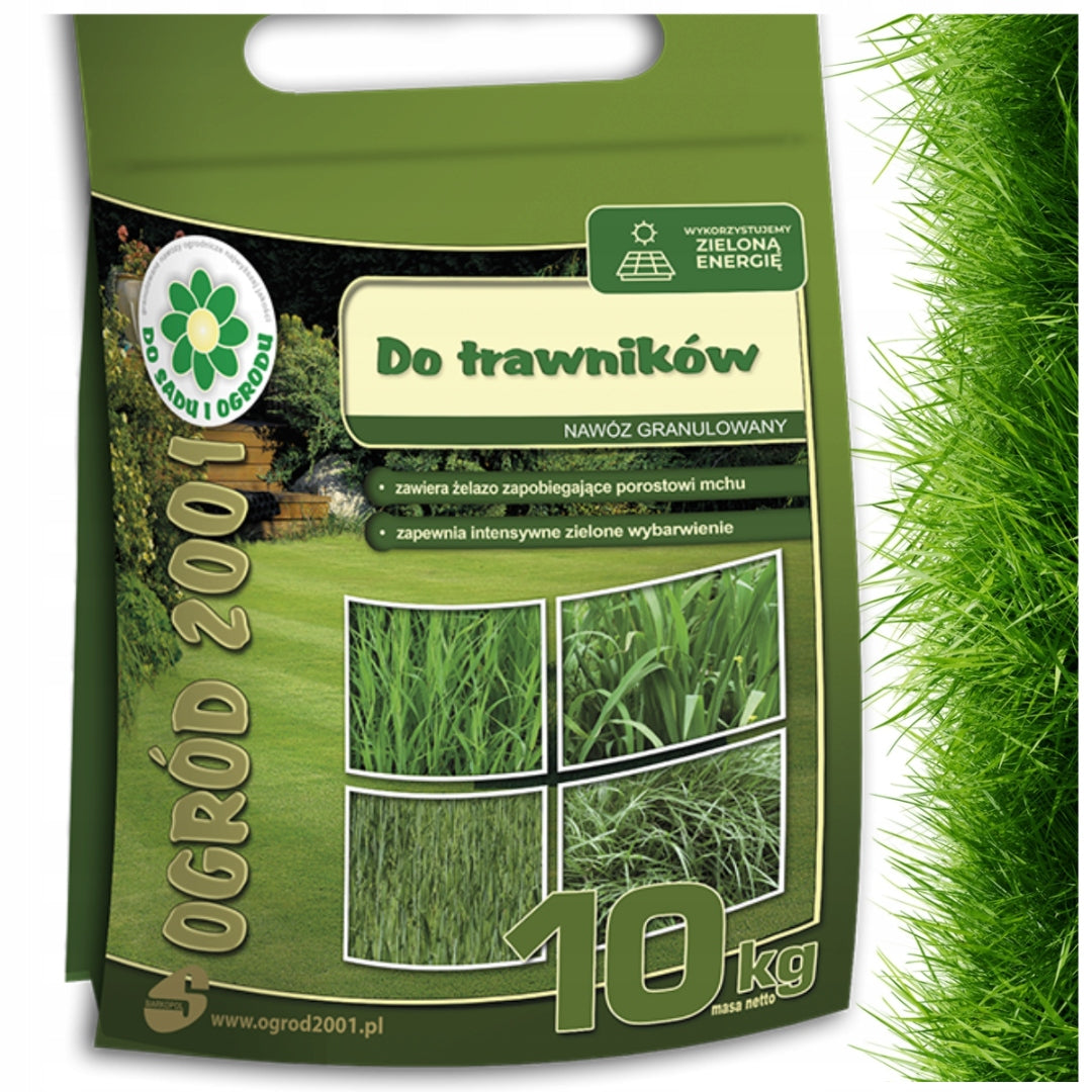 LAWN GRASS FERTILIZER 10KG Garden 2001 Lawn Siarkopol
