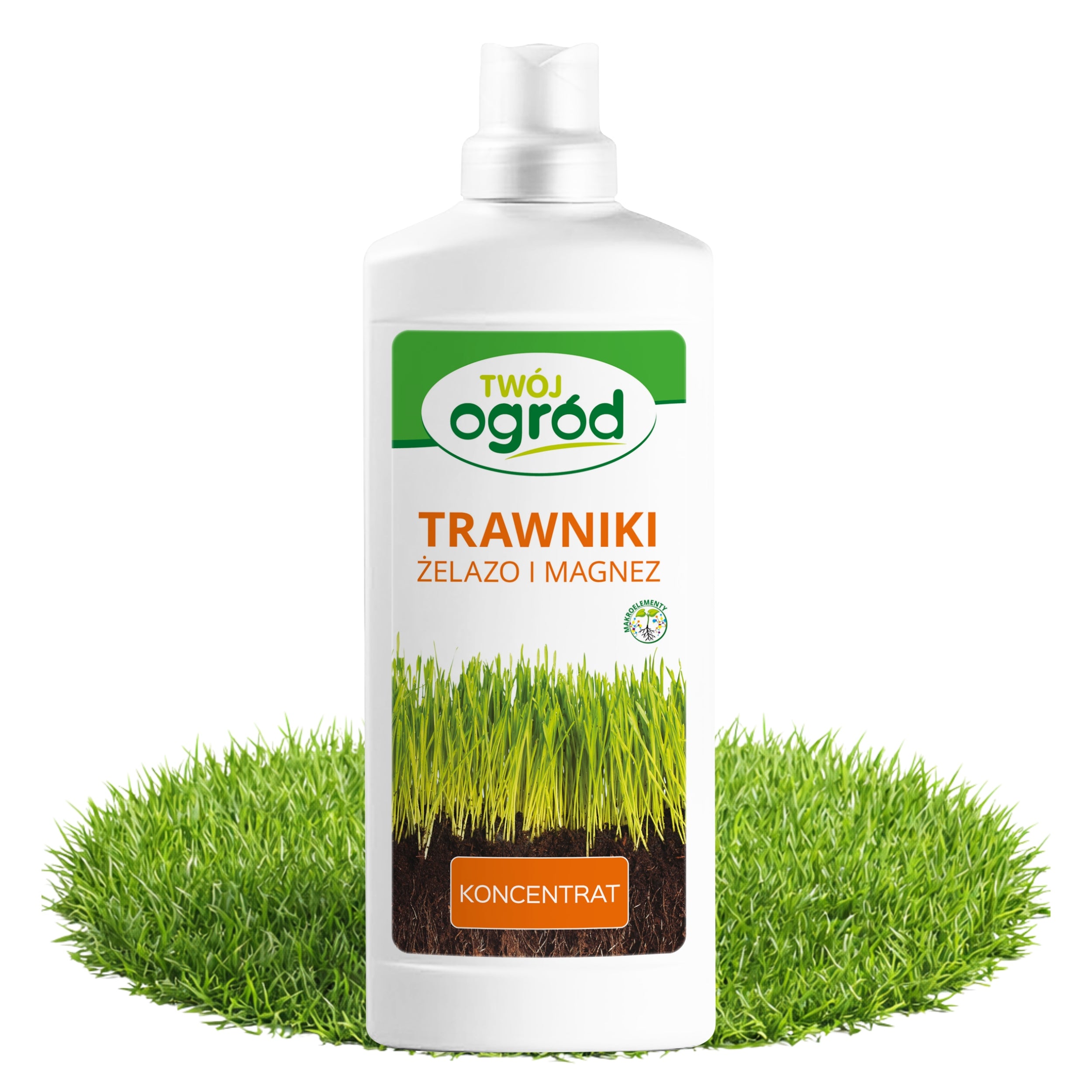 LAWN GRASS FERTILIZER 900ML Liquid Concentrate Iron Magnesium