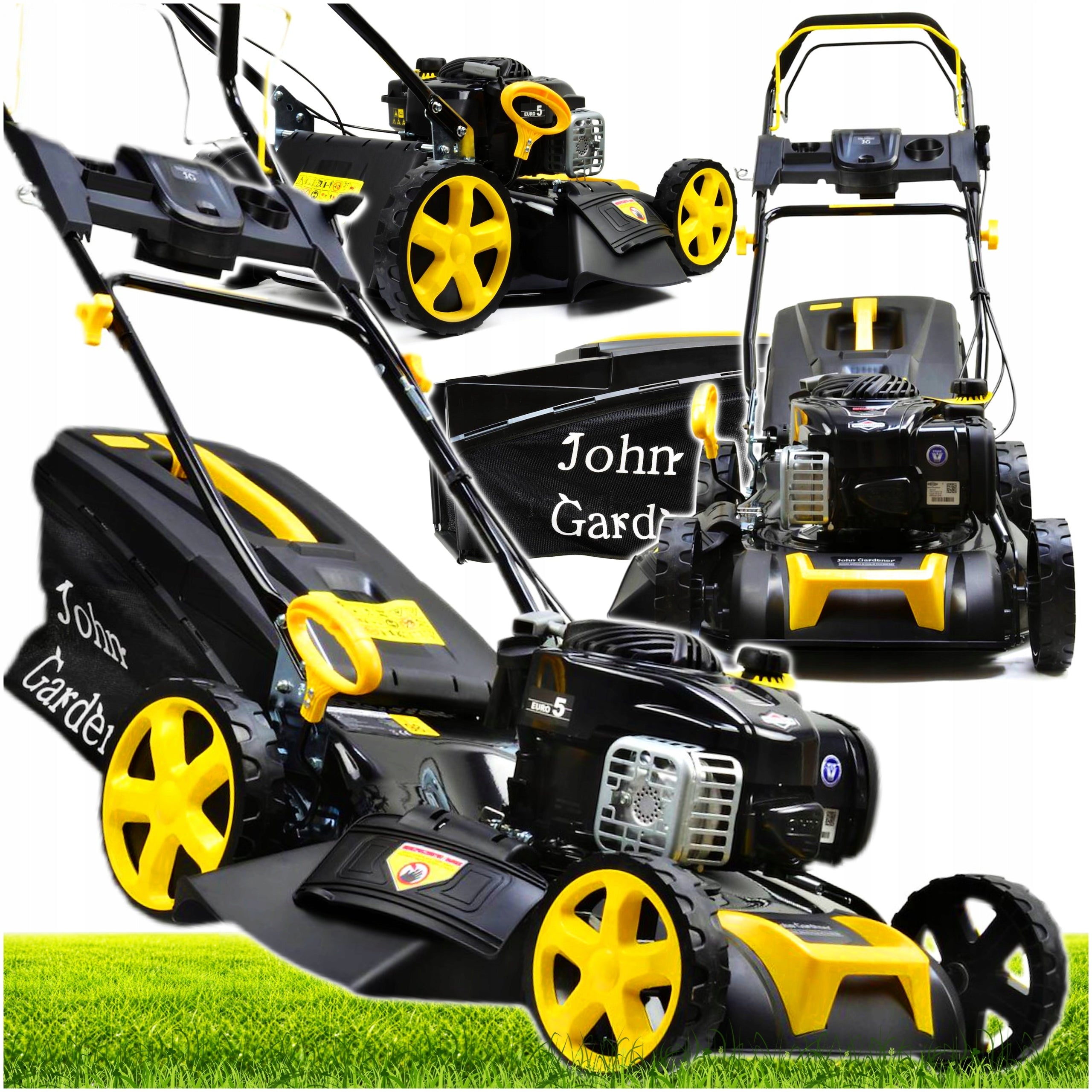 LAWN MOWER 4,5KM 51cm METAL HOUSING DRIVE BASKET 40L