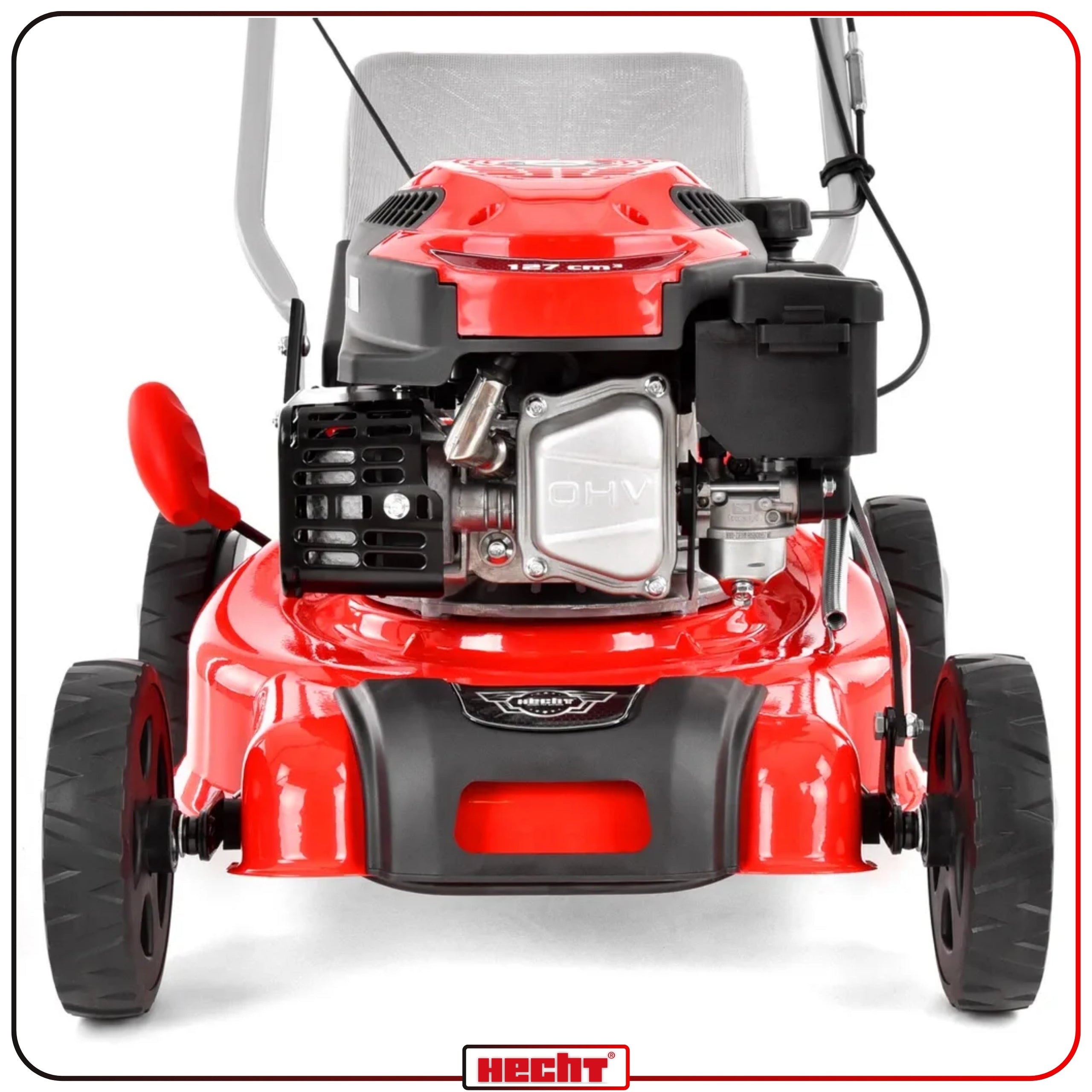LAWN MOWER METAL DRIVE HECHT 541SW 40CM OIL X2 KNIFE X2 Series HECHT