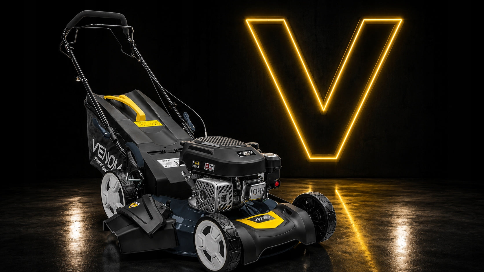 LAWN MOWER VENOM 55cm MULCH POWERFUL MOTOR 209cc PRO DRIVE Series Kosiarka VEN 55S-209 55CM 209CC KOSZ 70L