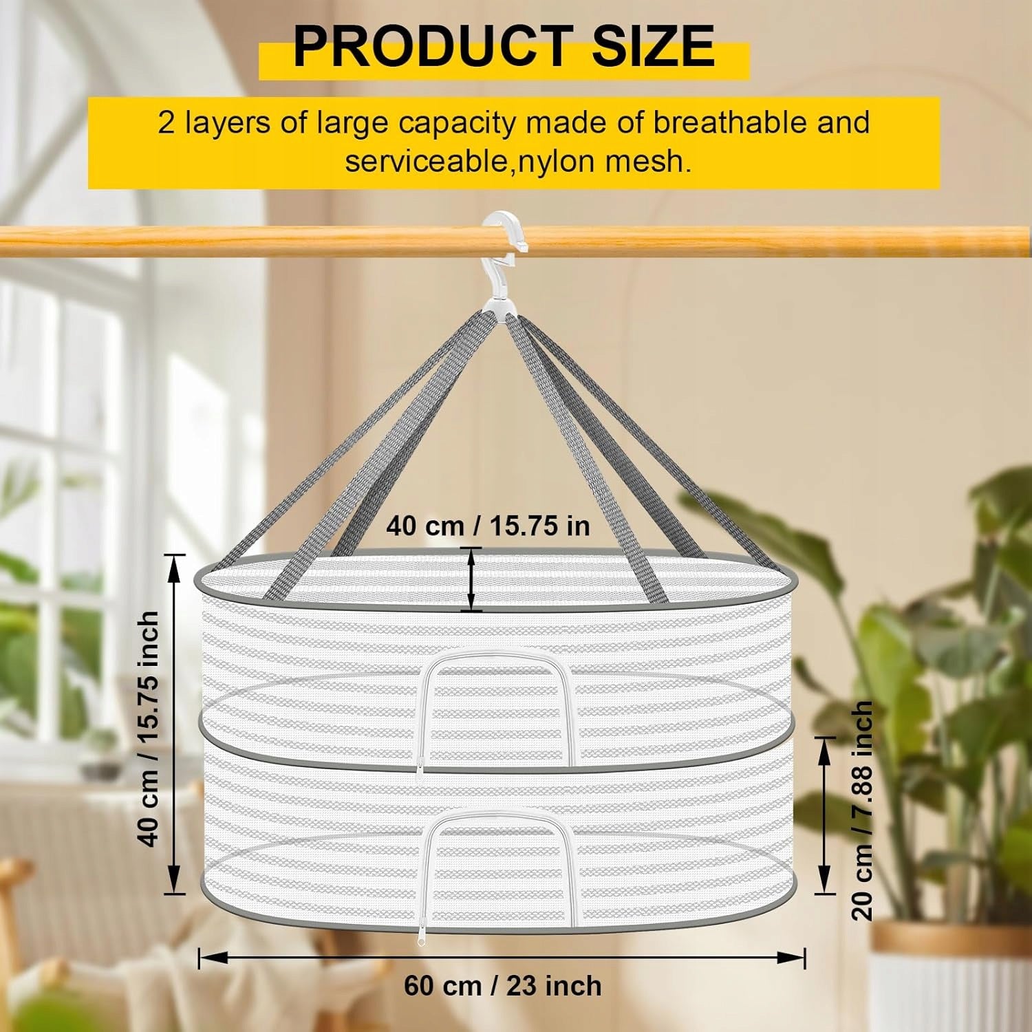 LAYERED 2 DRYING HERBS MEAT FLOWERS FISH MUSHROOMS LARGE Brand no brand