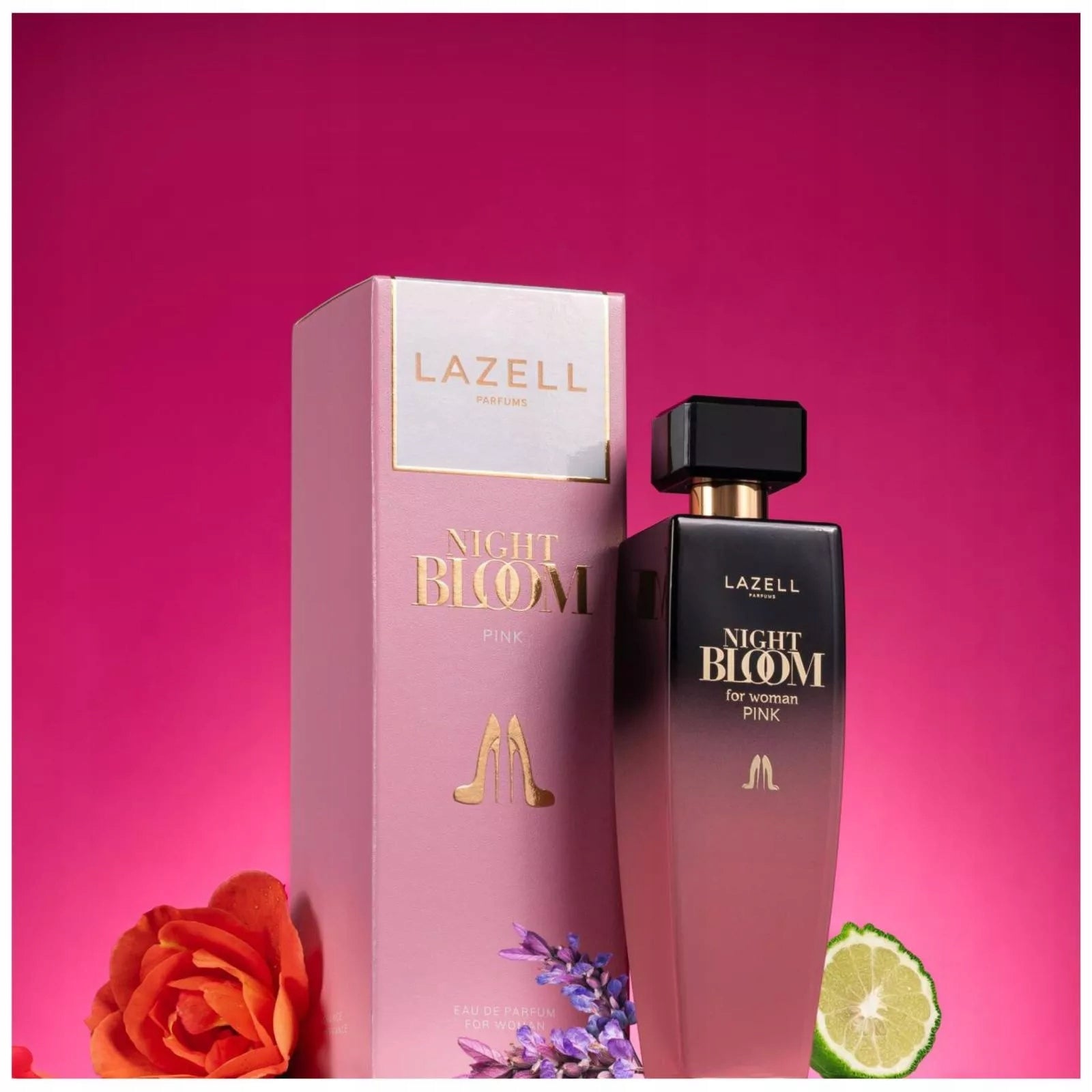 LAZELL WOMEN Eau de Parfum NIGHT BLOOM PINK 100ml Line other