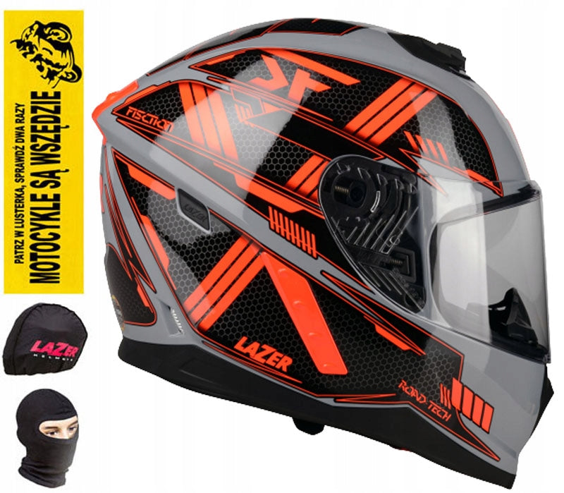 LAZER RAFALE EVO ROADTECH XL INTEGRAL MOTO HELMET