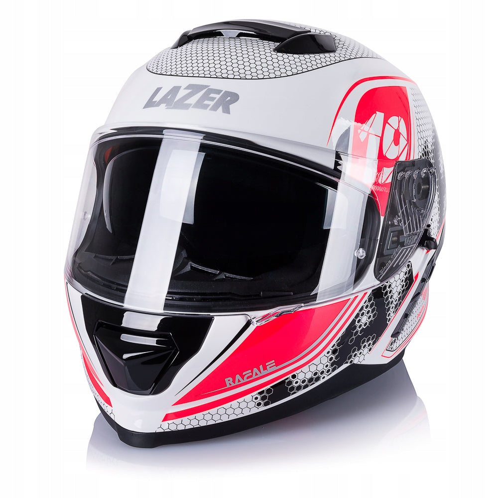 LAZER RAFALE SR Pixel Motorcycle Helmet (col. White - Black - Red) L EAN (GTIN) 5414331348826