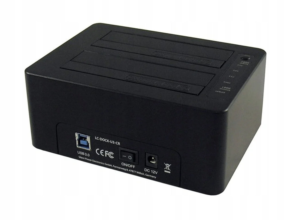 LC-Power LC-DOCK-U3-CR USB 3.2 Gen Hard Drive Docking Station ... Manufacturer LC-Power