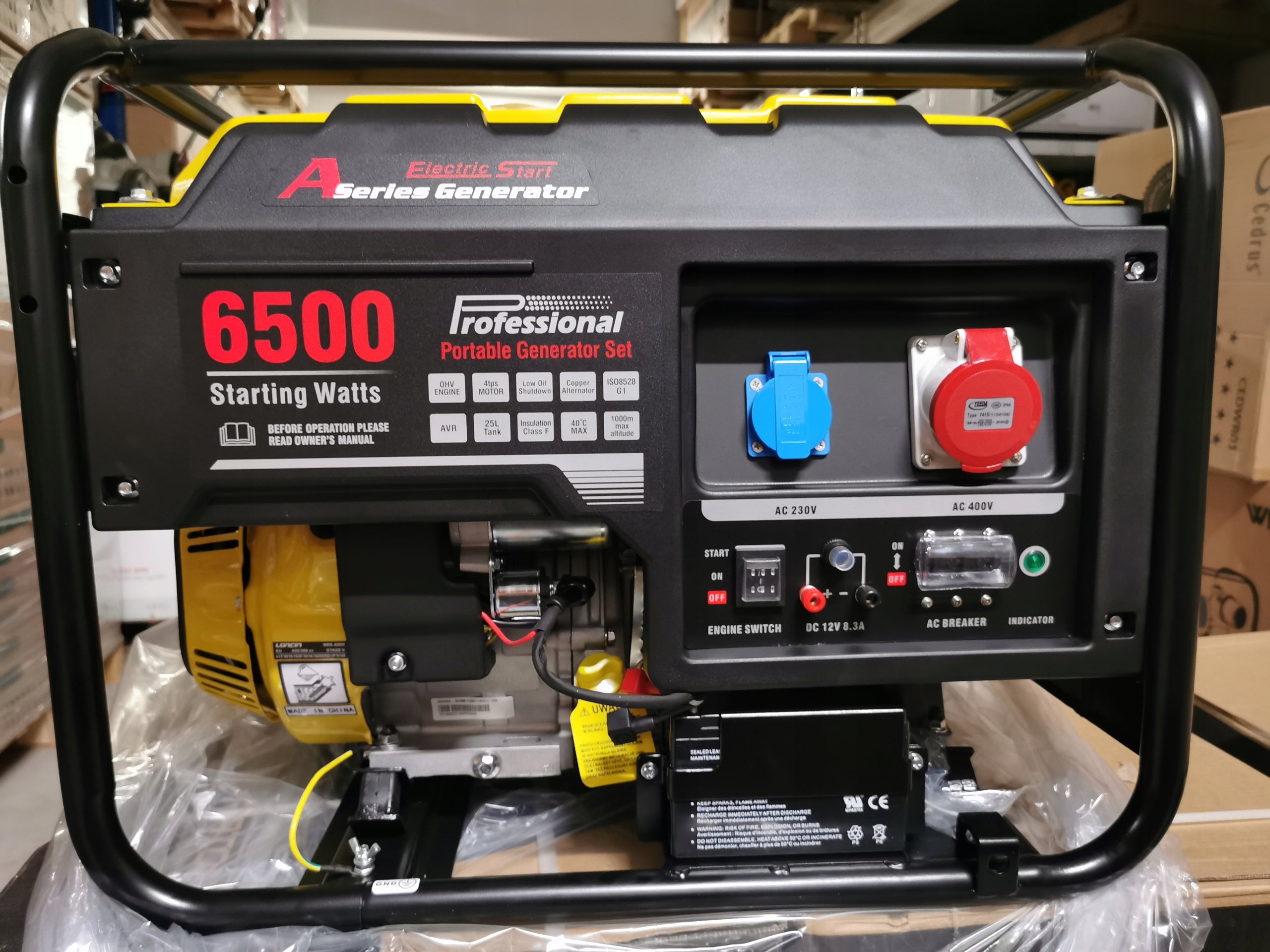 LC6500D-AS LONCIN Generator set 400/230V - Powerful and efficient Brand Loncin