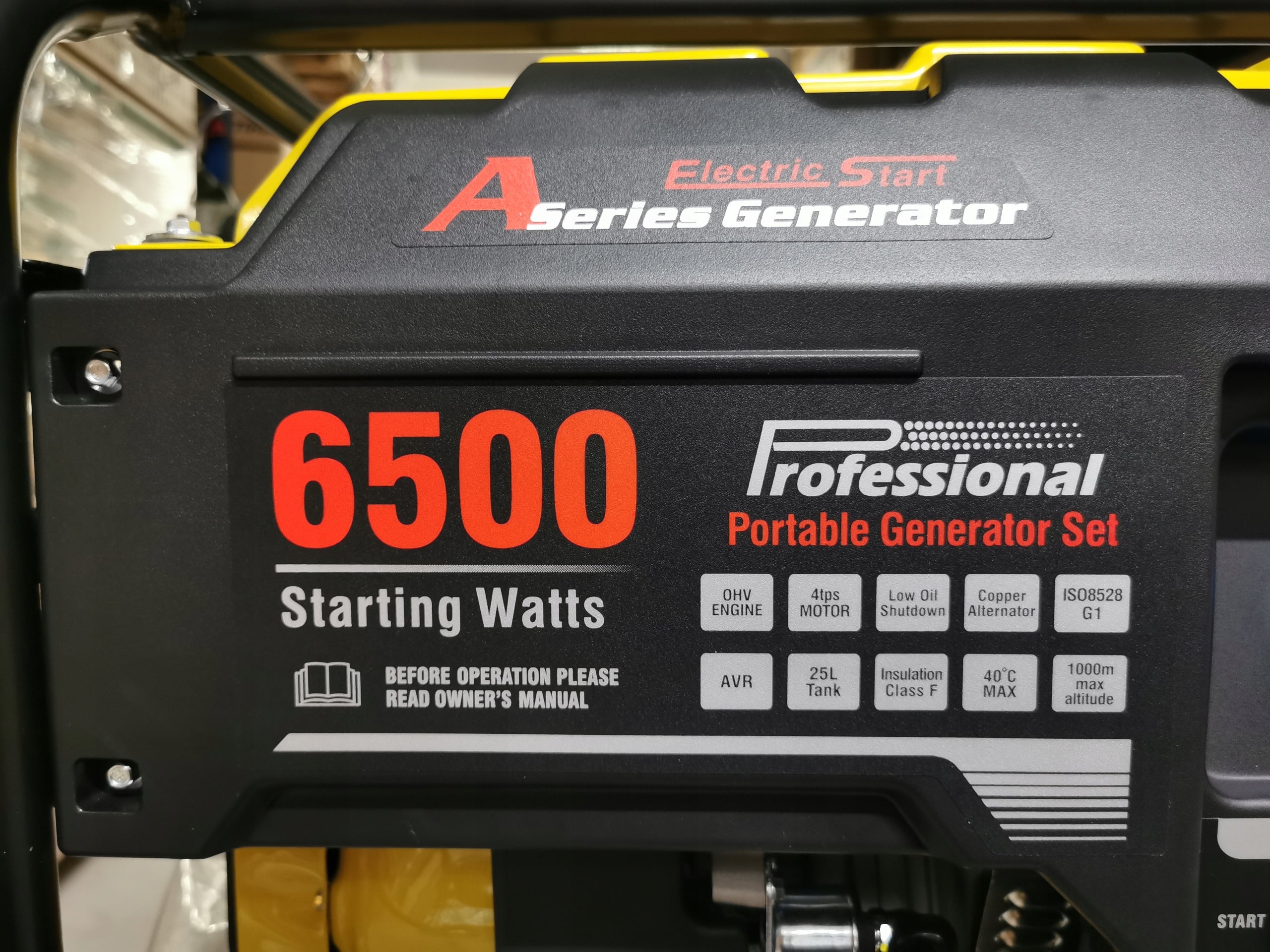LC6500D-AS LONCIN Generator set 400/230V - Powerful and efficient Packaging status original