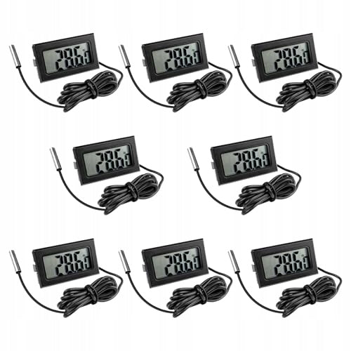 LCD DIGITAL THERMOMETER FOR WINE MILK MEAT SET OF 8 PCS FOR HOME GIFT Medical device no