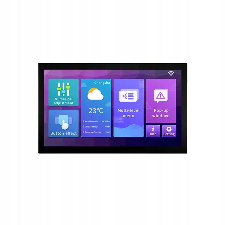 LCD Display 10" 1024x600 HDMI Touch USB