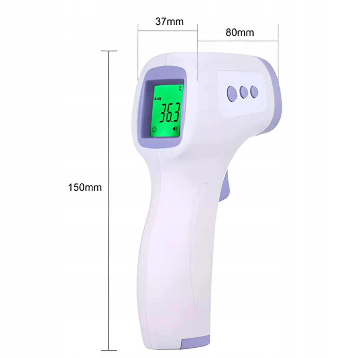 LCD Electronic Thermometer for Forehead Ear Body Touchless for Infrared Packaging status original