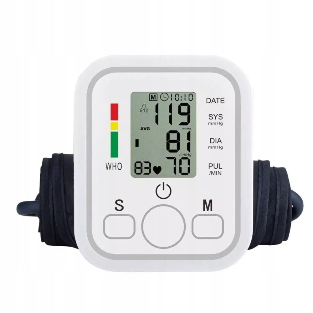 LCD Home Blood Pressure Monitor Wristband Type - No Voice Brand no brand