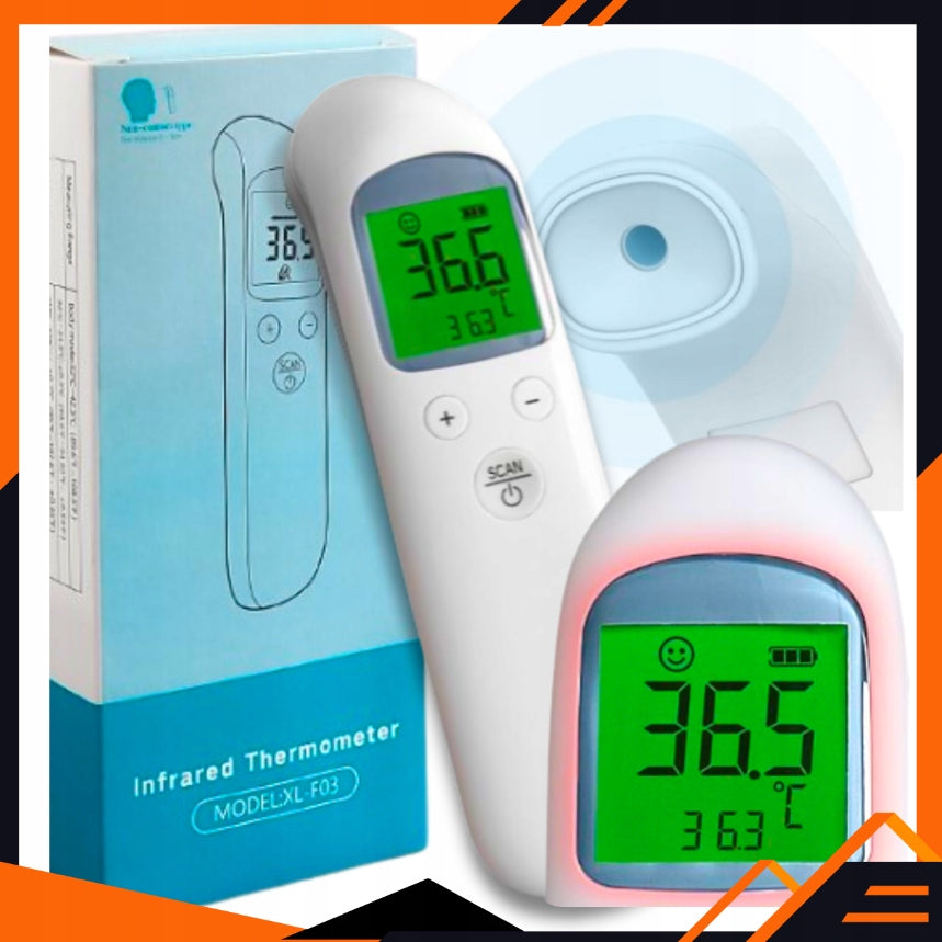 LCD Infrared Non-Contact Thermometer Accurate Precise Packaging status original