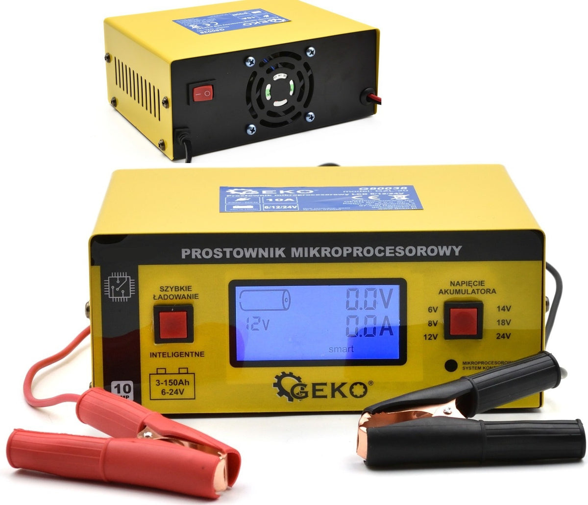 LCD Microprocessor Rectifier 6V 12V 24V 10A