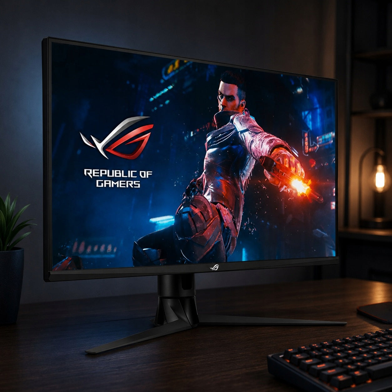 LCD Monitor ASUS ROG SWIFT PG329Q 32" 2560 x 1440 px IPS / PLS Black Manufacturer code PG329Q