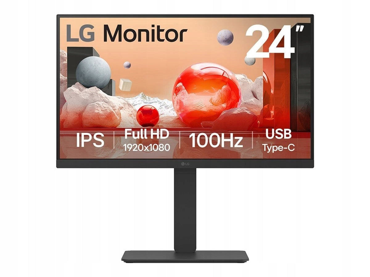LCD Monitor LG 24BA650-B 23,8'' 1920 x 1080 px IPS / PLS Brand LG