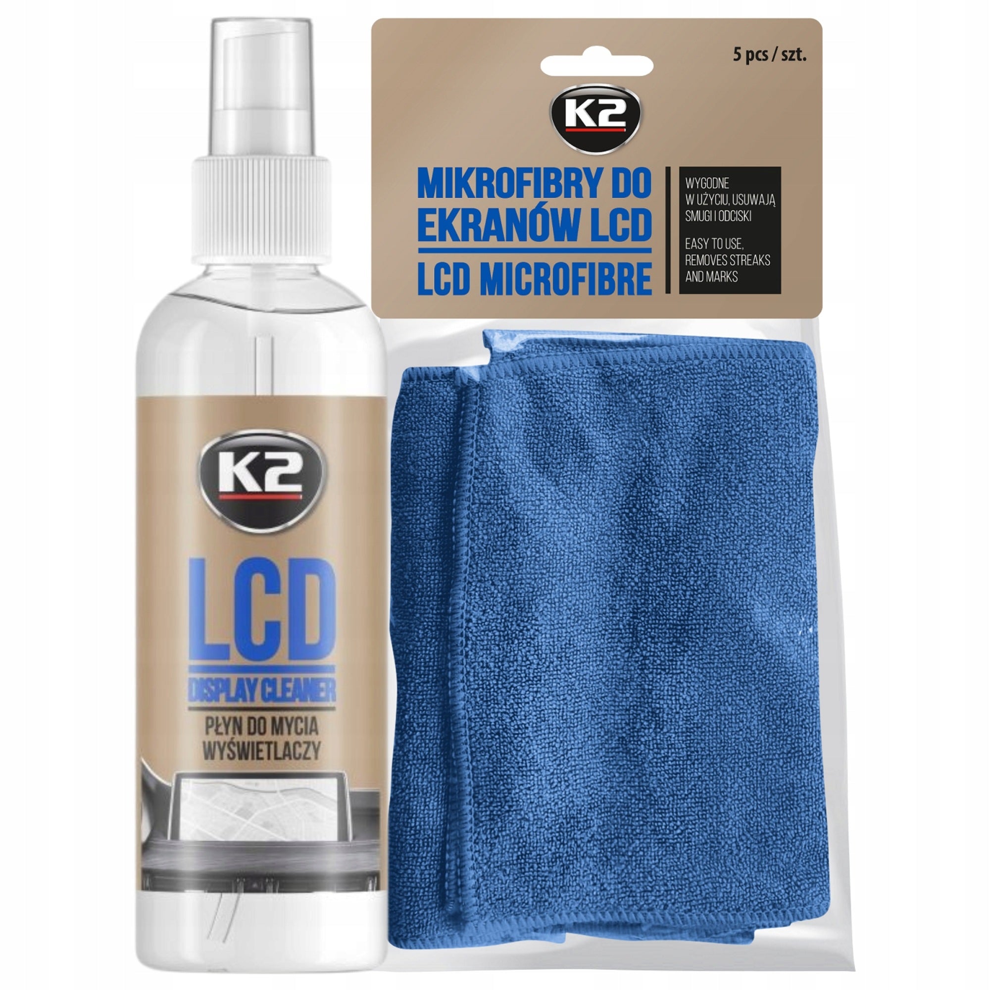 LCD Monitor Screen Cleaner Washing Agent SET K2