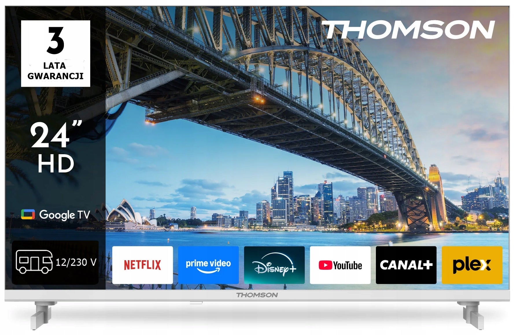LCD Televize Thomson 24HG2S15CW 24" HD Ready bílá