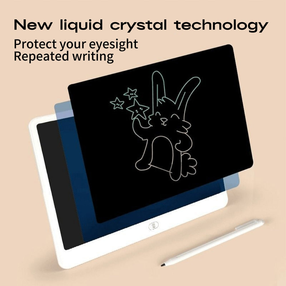 LCD Writing Tablet Drawing Board, Erasable Writing Tablet for Meeting Packaging status original