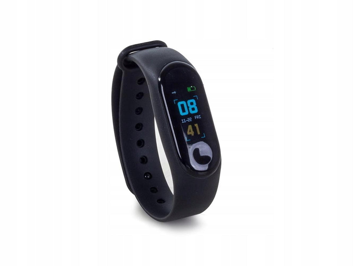 LCD bluetooth smart watch - sports bracelet SMS and calls Batteries included yes