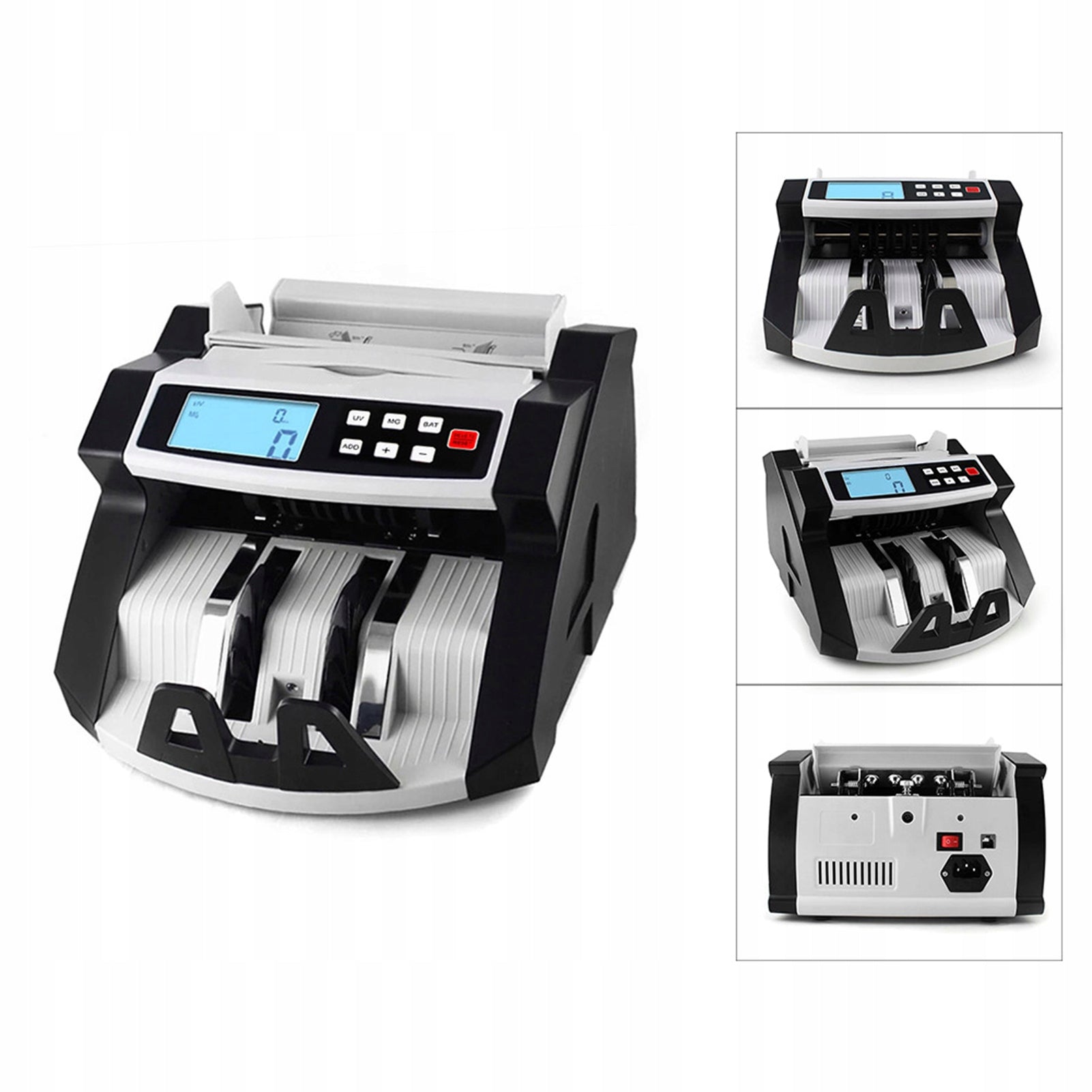 LCD in foreign currency displays counterfeit money detector for dollar PB