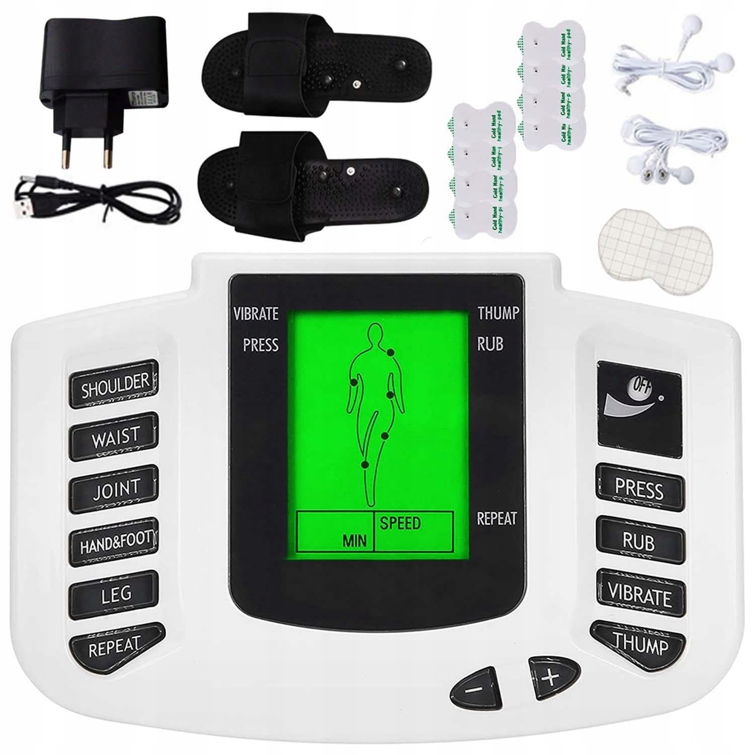 LCD muscle stimulator for the whole body TENS EMS