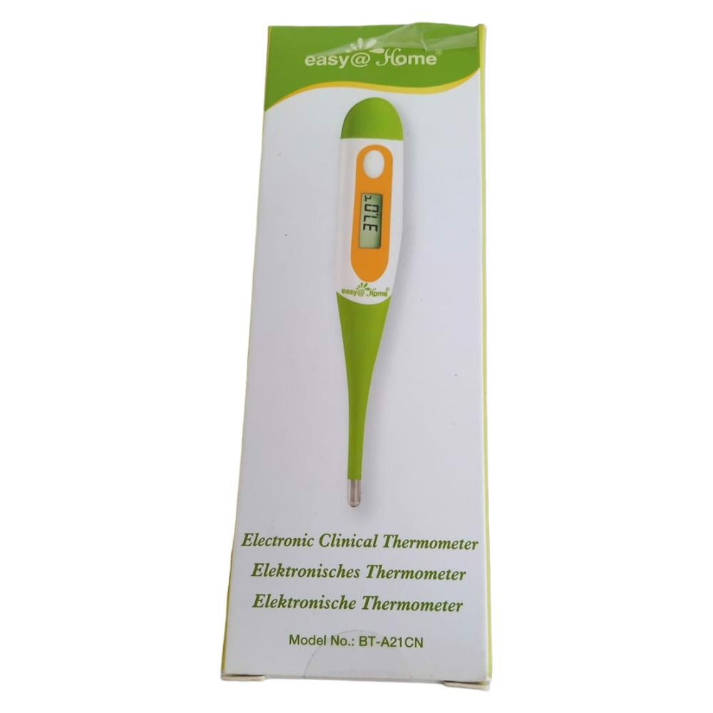 LCD thermometer soft flexible tip green Medical device no