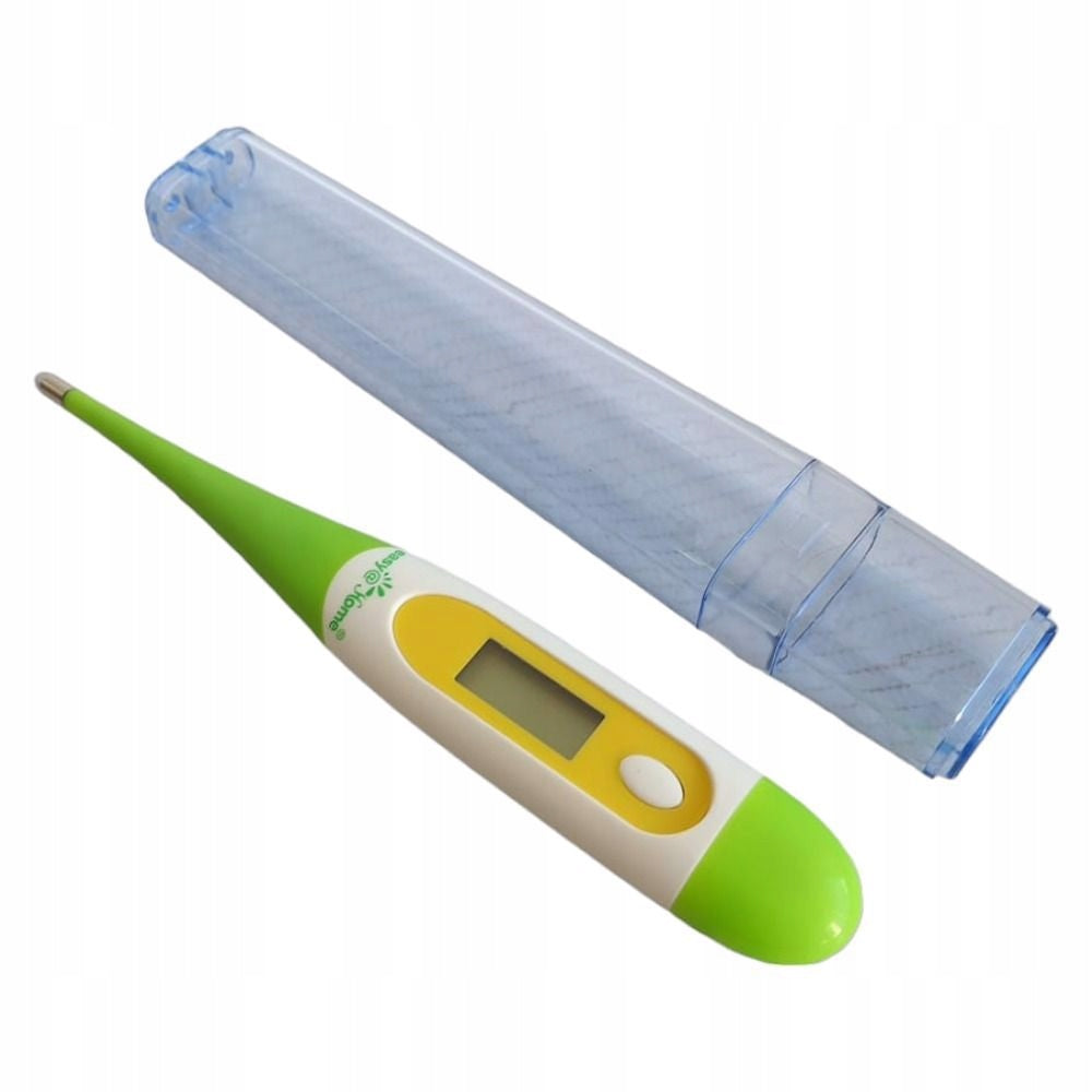 LCD thermometer soft flexible tip green
