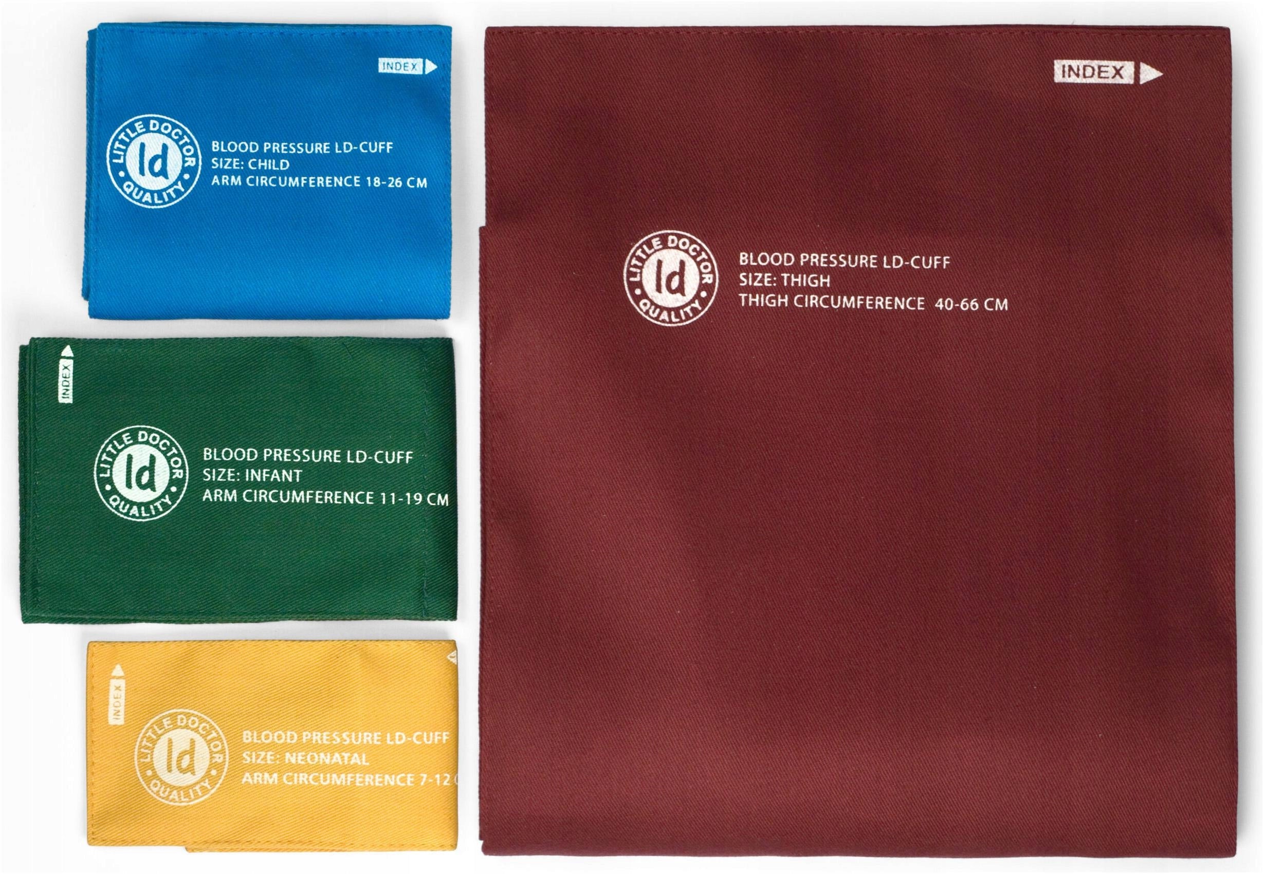 LD-C2T Thigh cuff 2W 40-66 cm COTTON WITHOUT RAILING