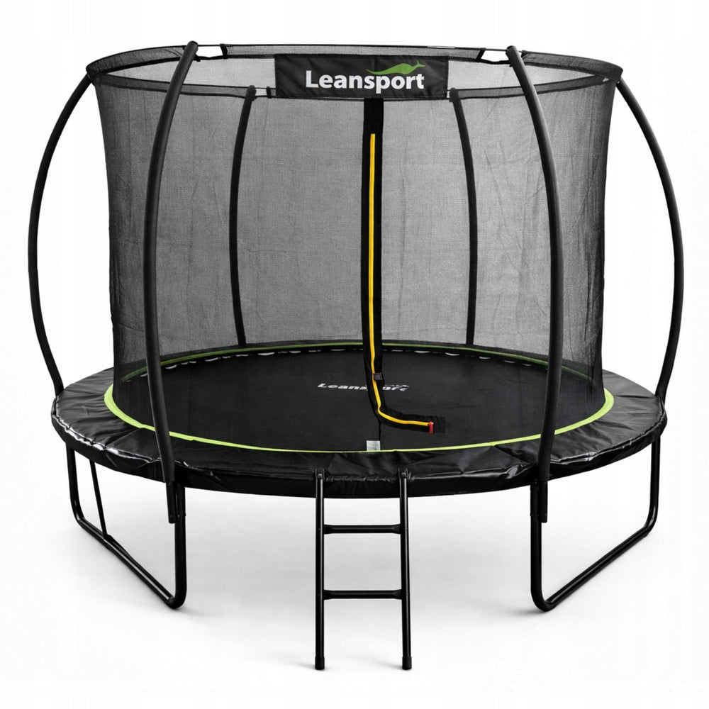 LEAN Garden Trampoline With Interior Mesh Black Green XL 183CM 6FT Manufacturer code 29170