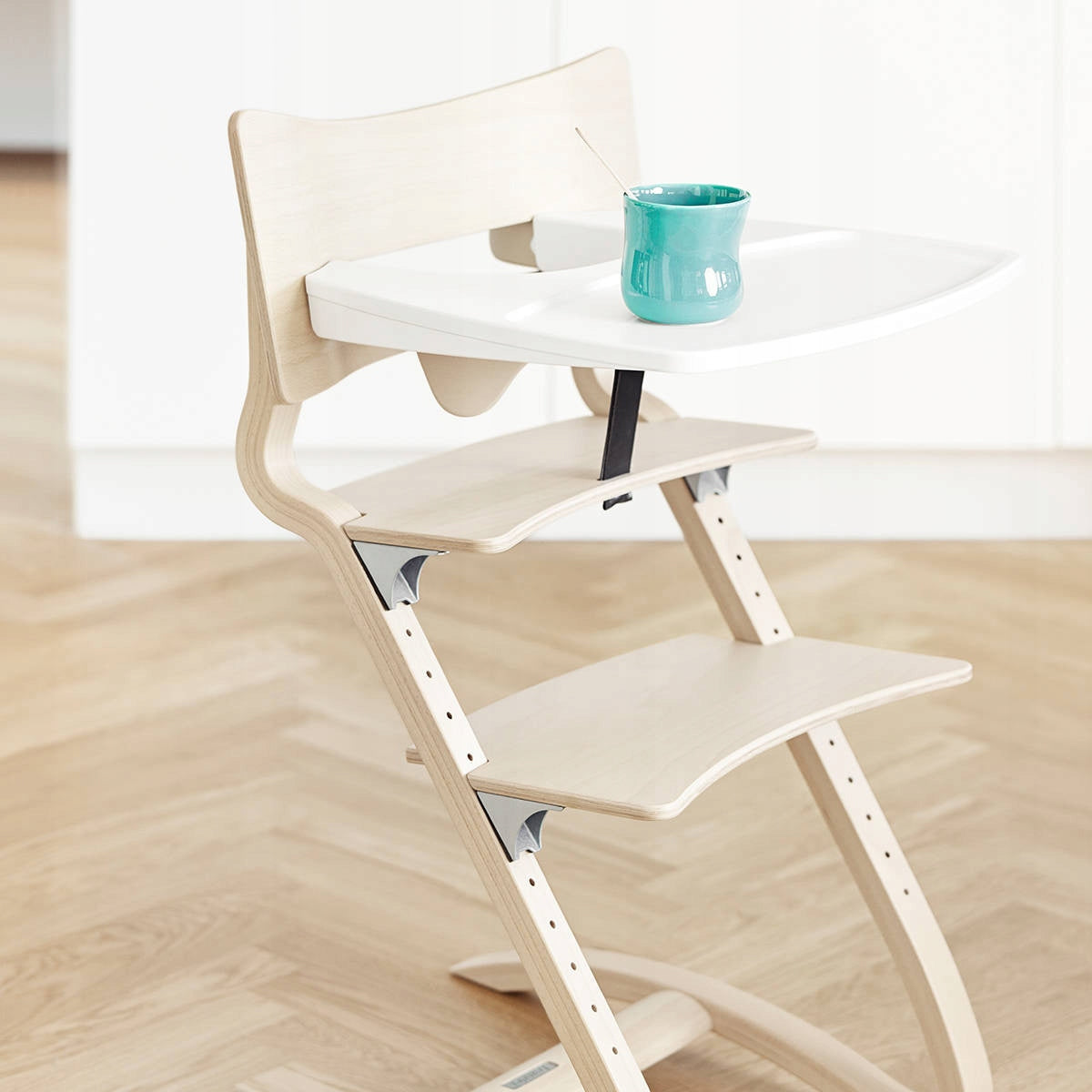LEANDER - LOUIE Highchair Tray White Color white