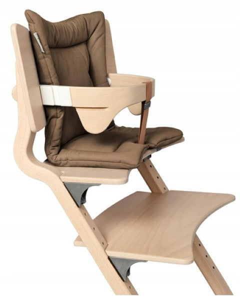 LEANDER - LOUIE Mocca Highchair Cushion Packaging status original