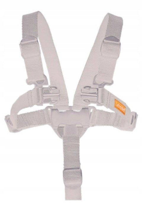 LEANDER - belts for high chair CLASSIC White