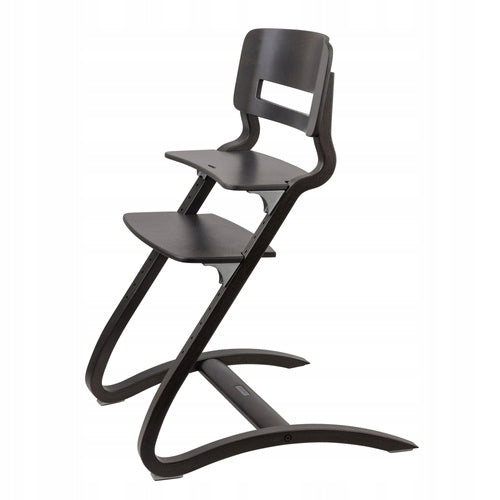 LEANDER - high chair Louie, beech, mocca