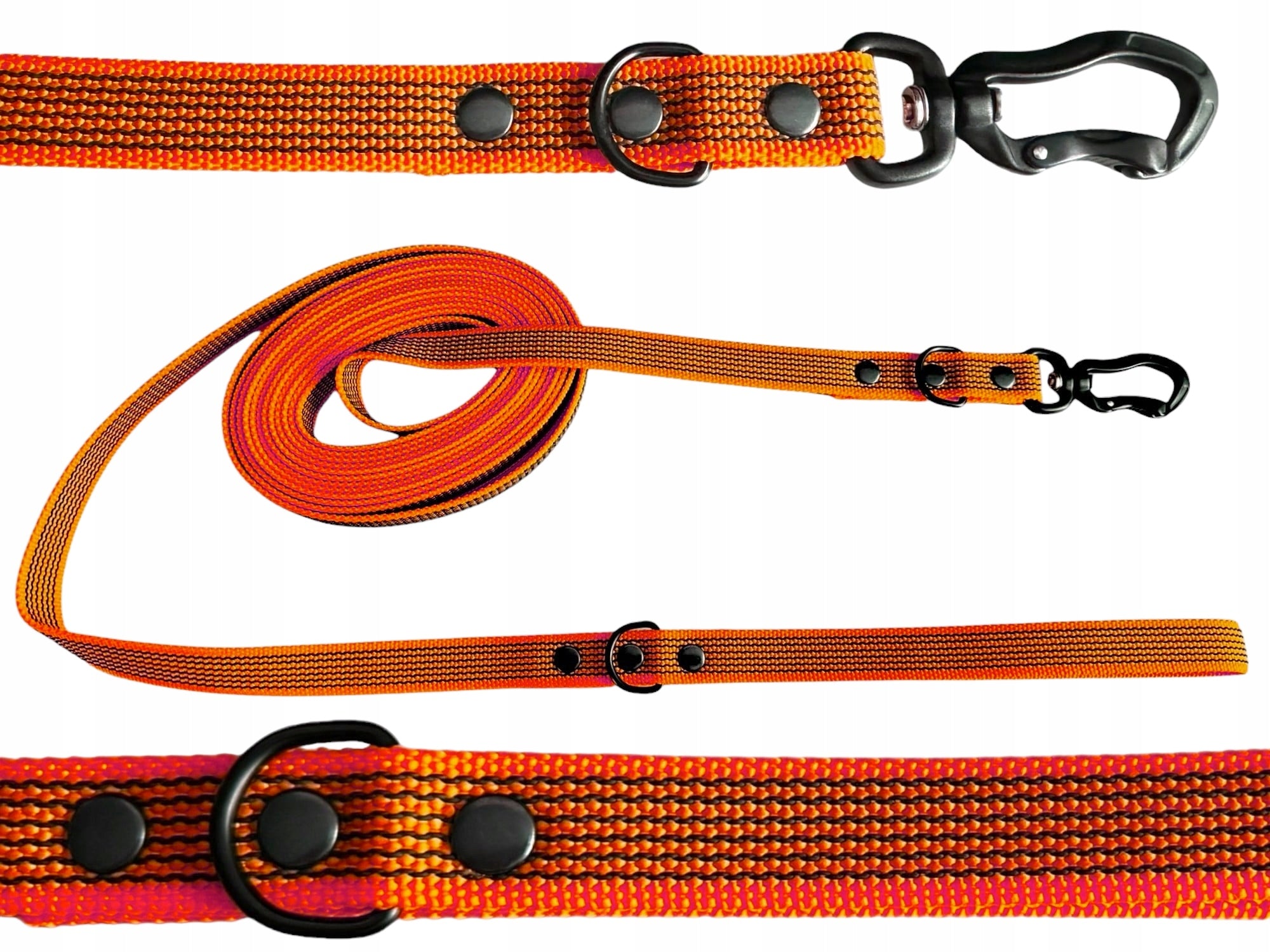 LEASH CORD CITY LUNGE RUBBERIZED DURABLE STRONG NON-SLIP 3M 20MM