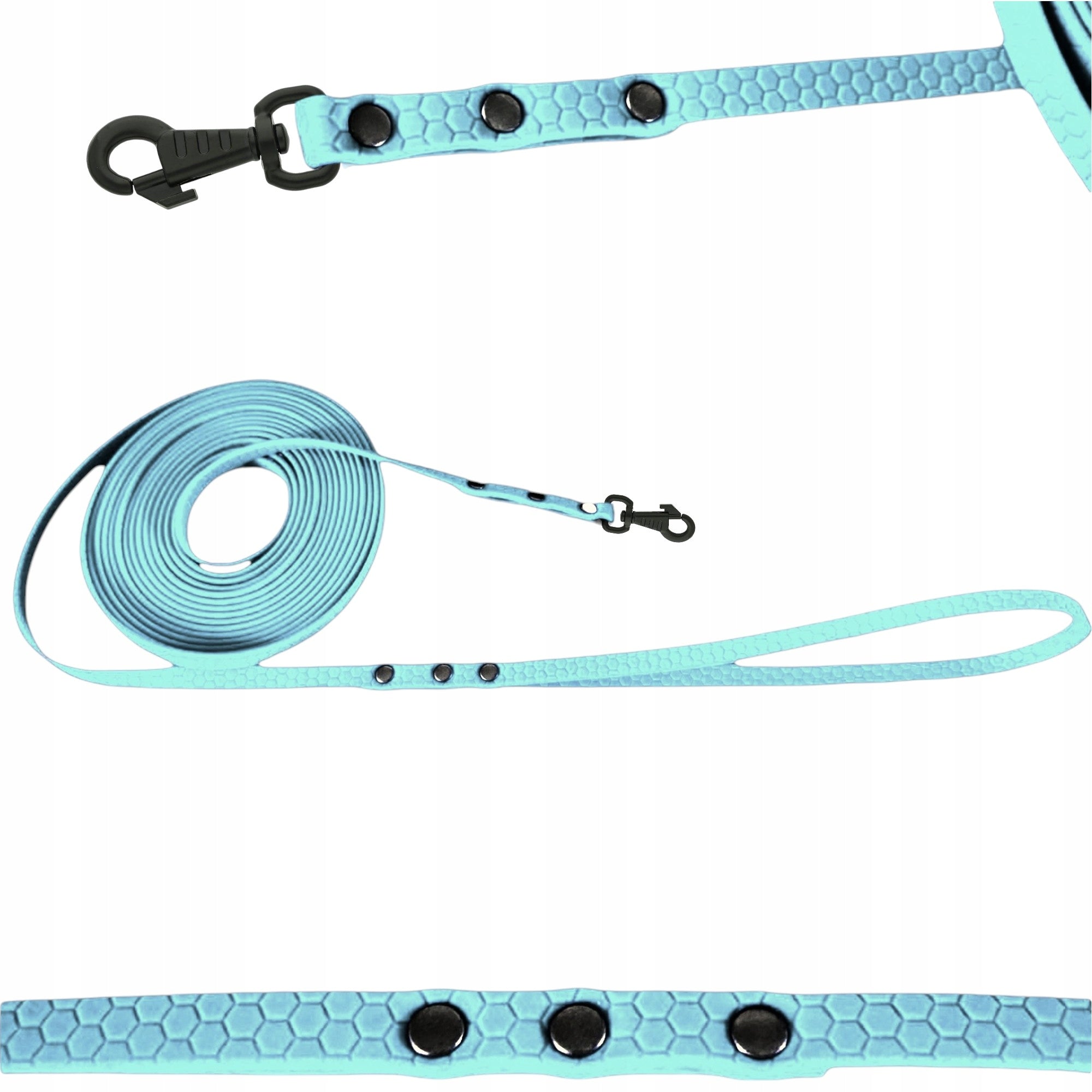 LEASH CORD WATERPROOF SOFT SMALL DOG BIOTHANE PVC UNSCENTED 10M 10MM