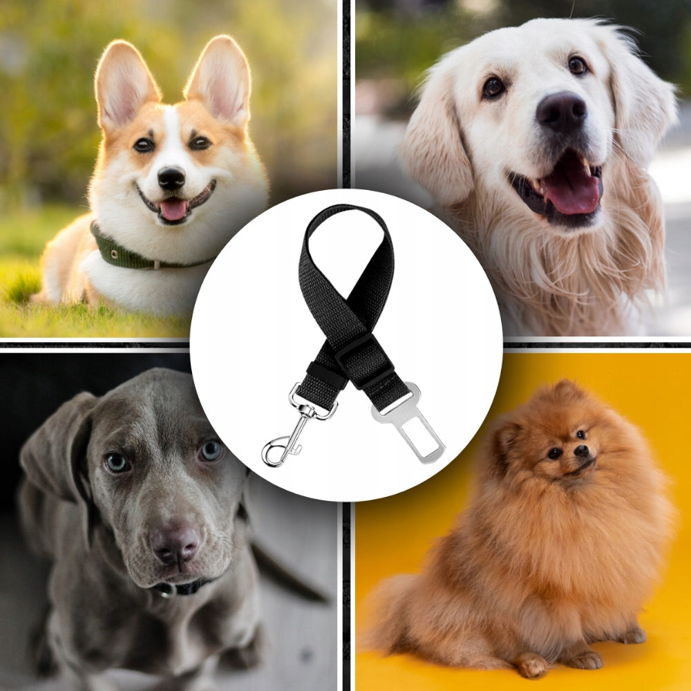 LEASH FOR CAR BELTS SEAT BELT FOR CAT DOG SHOCK ABSORBER STRONG Packaging status original