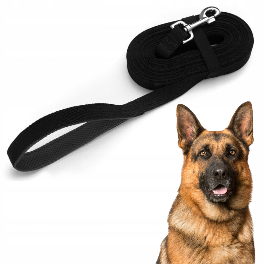 LEASH FOR LARGE DOG JOQU LONG 5M BLACK