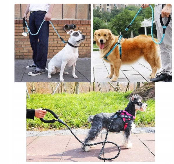 LEASH GREEN REFLECTIVE DOG CORD WITH SOFT GRIP 3 M Manufacturer code unizoo588