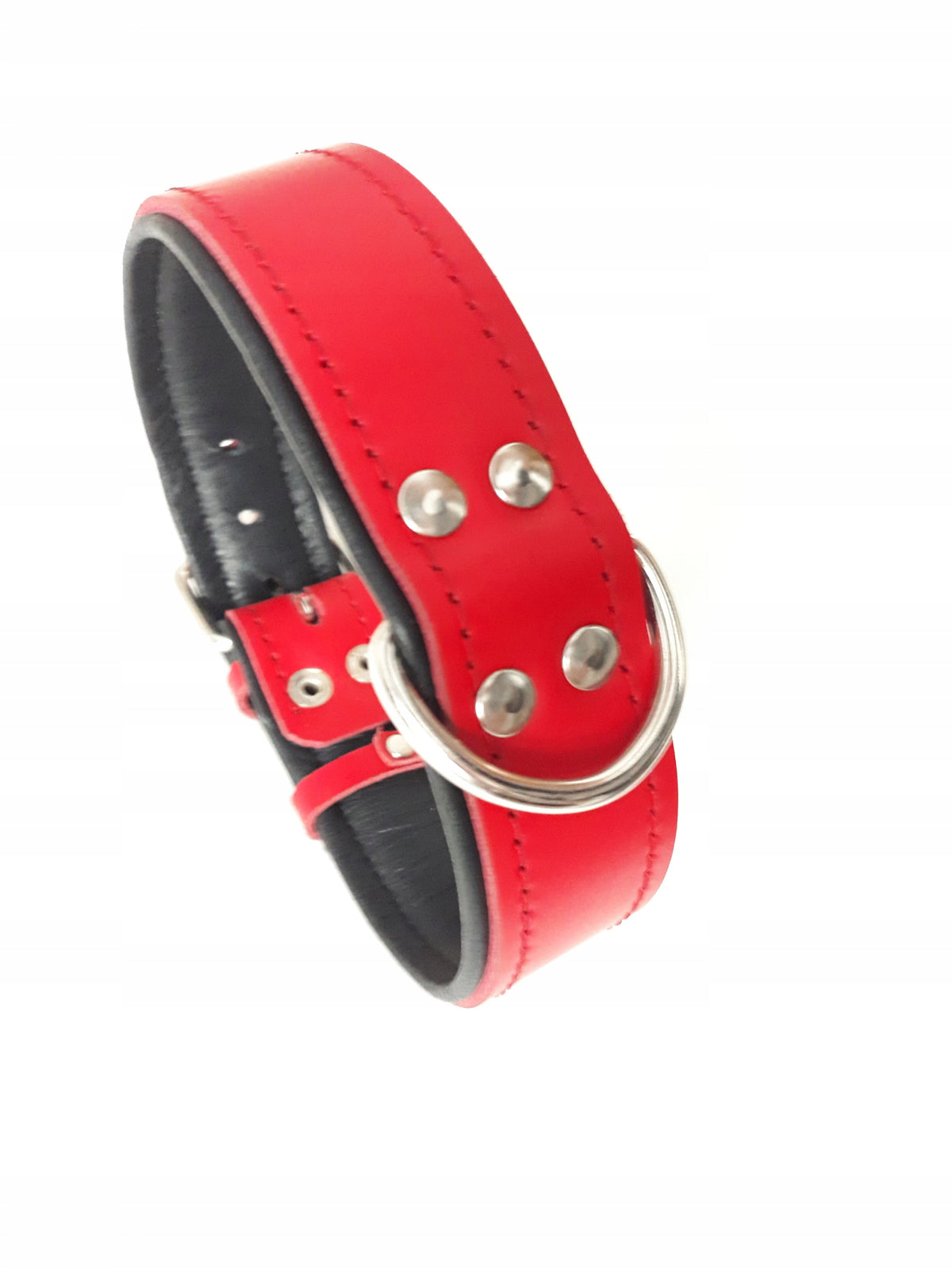 LEATHER COLLAR DOUBLE LEATHER 4cm/60cm Manufacturer code 099
