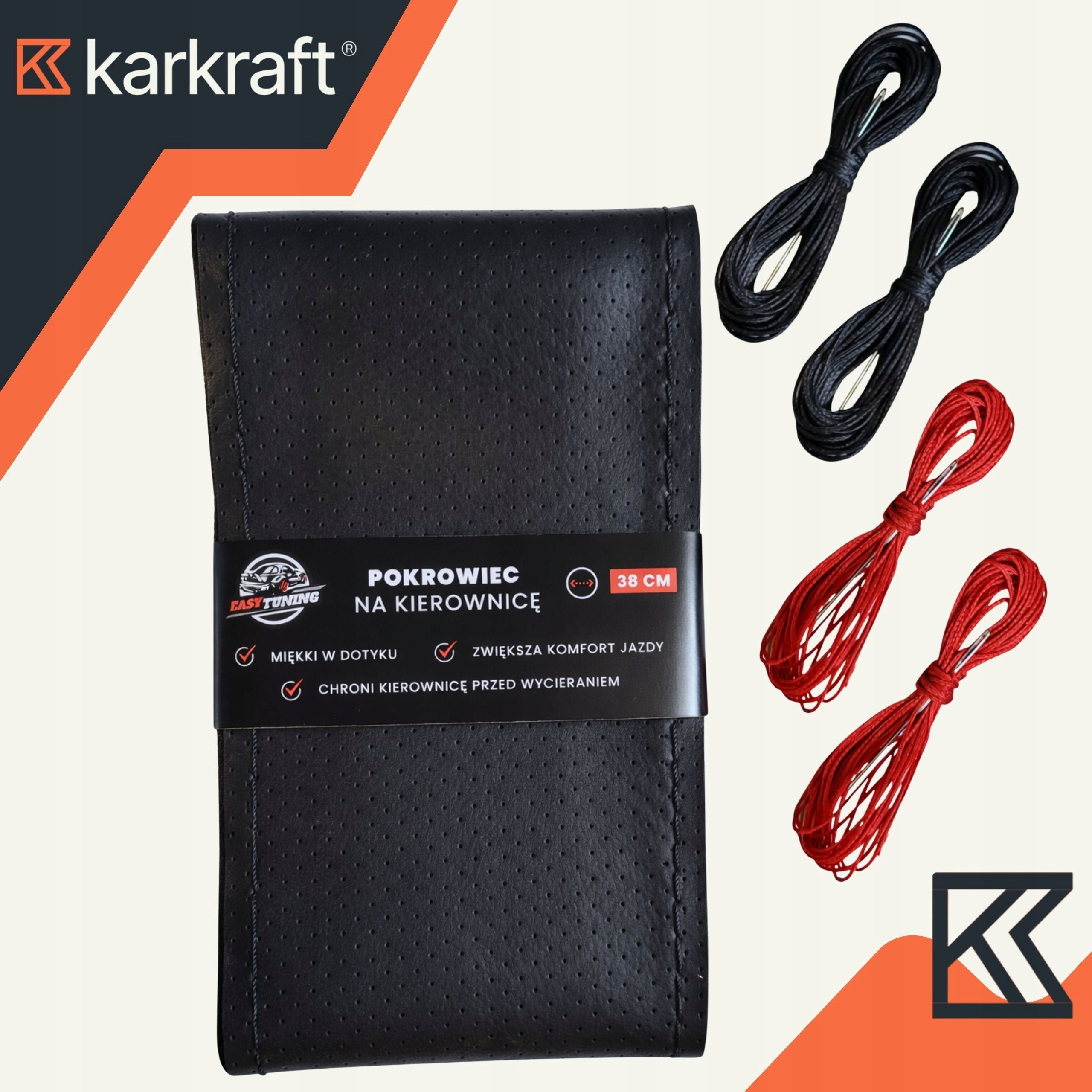 LEATHER HANDLEBAR COVER PERFORATED LEATHER TO HEM THE WRAPPER Packaging status original