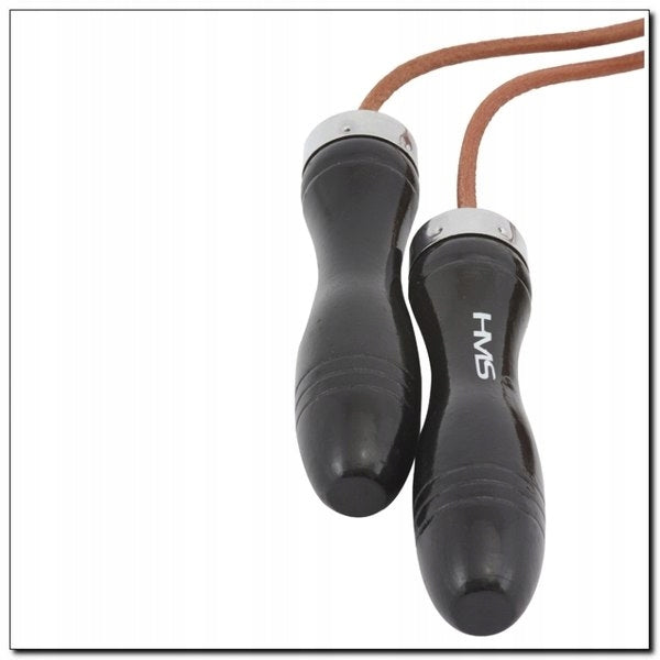 LEATHER JUMP ROPE HMS SK43 BOXER WITH BEARINGS Brand HMS
