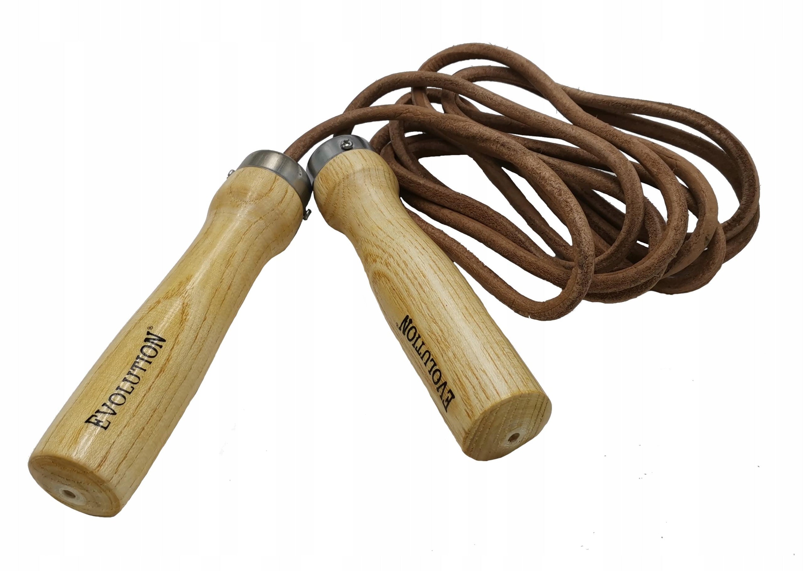 LEATHER JUMP ROPE ON BEARINGS EVOLUTION 275 CM Color brown