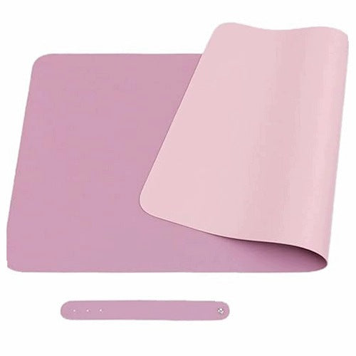 LEATHER PCW WASHABLE NON-SLIP TABLE PADS 8 SIZES