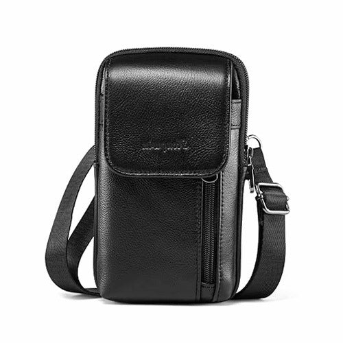 LEATHER PHONE BAG FOR MAN STRAP ARM ADJUSTABLE leather