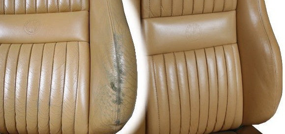 LEATHER RENOVATION UPHOLSTERY PAINT LACQUER BEIGE 30ml Packaging capacity 30 ml