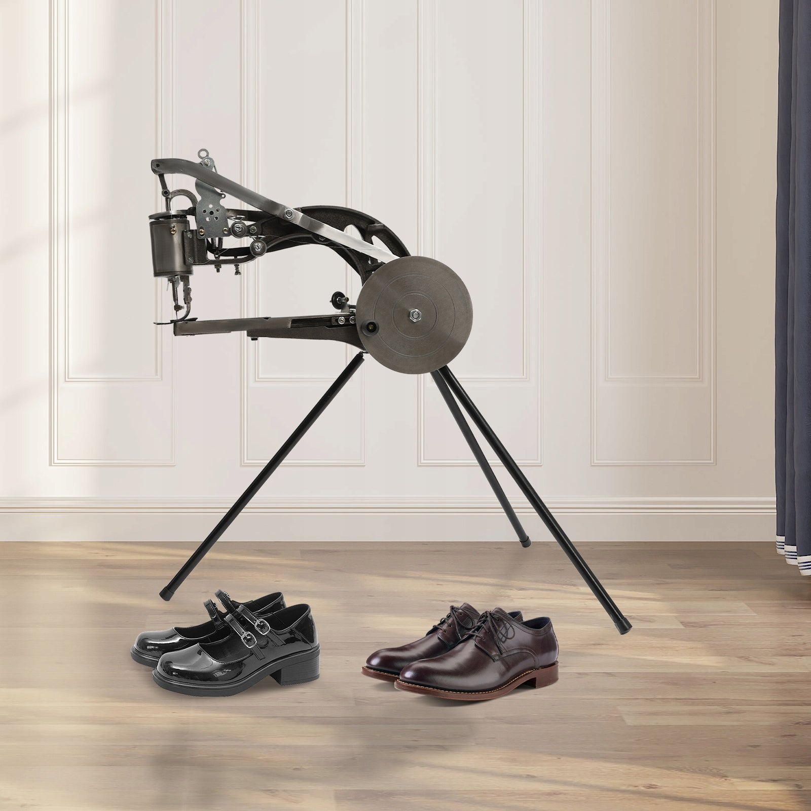 LEATHER SEWING MACHINE Manual Tanner For Shoes Repair Model tf